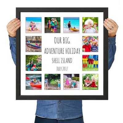 Large Family Photo Collage